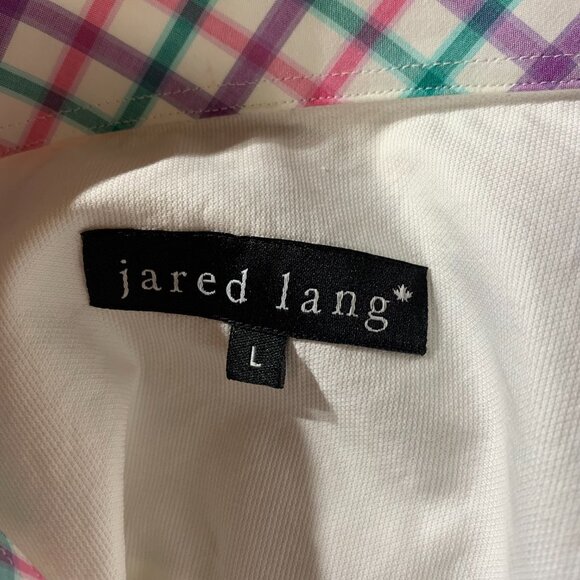 Jared Lang Short Sleeve Contrasting Trim Casual Shirt - Picture 8 of 13